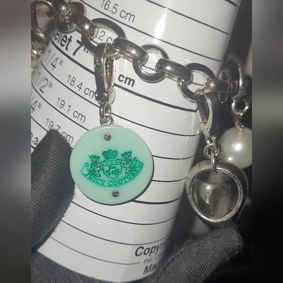JUICY COUTURE LIMITED EDITION 2008BRACELET ✨️W/ 5 RARE JUICY COUTURE CHARM⚘️ - Picture 8 of 17